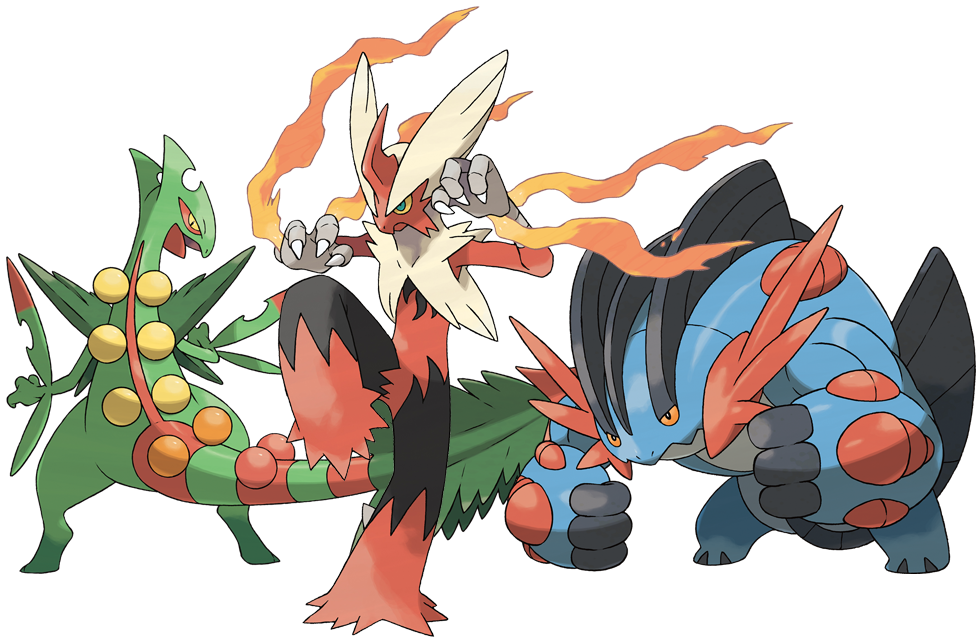 pokemon omega ruby and alpha sapphire starters